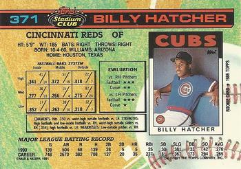 Billy Hatcher  baseball card collectible - Main Image 2
