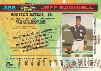 Jeff Bagwell  baseball card collectible - Main Image 2