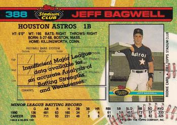 Jeff Bagwell  baseball card collectible - Main Image 2