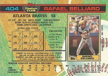 Rafael Belliard  baseball card collectible - Main Image 2