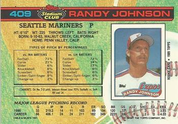 Randy Johnson  baseball card collectible - Main Image 2