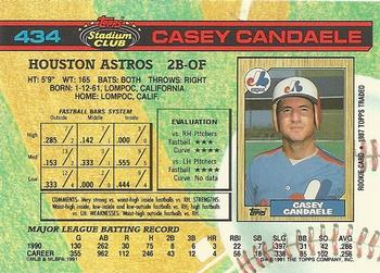 Casey Candaele  baseball card collectible - Main Image 2