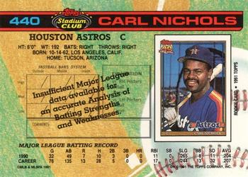 Carl Nichols  baseball card collectible - Main Image 2