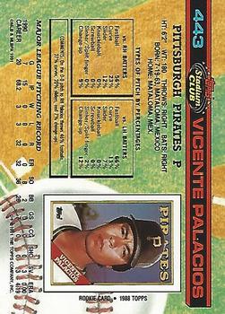 Vicente Palacios  baseball card collectible - Main Image 2