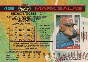 Mark Salas  baseball card collectible - Main Image 2