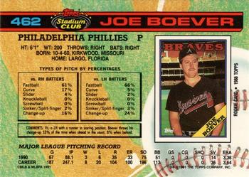 Joe Boever  baseball card collectible - Main Image 2