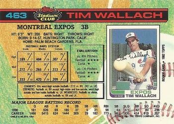 Tim Wallach  baseball card collectible - Main Image 2