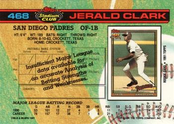 Jerald Clark  baseball card collectible - Main Image 2