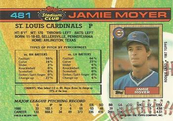 Jamie Moyer  baseball card collectible - Main Image 2