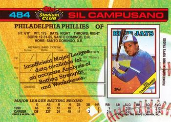 Sil Campusano  baseball card collectible - Main Image 2