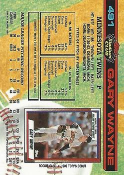 Gary Wayne  baseball card collectible - Main Image 2