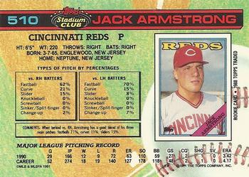Jack Armstrong  baseball card collectible - Main Image 2