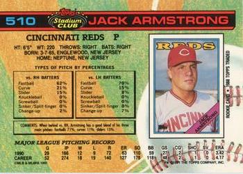 Jack Armstrong  baseball card collectible - Main Image 2