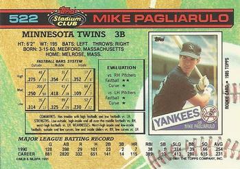Mike Pagliarulo  baseball card collectible - Main Image 2
