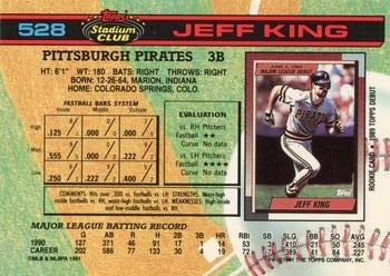 Jeff King  baseball card collectible - Main Image 2