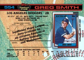 Greg Smith  baseball card collectible - Main Image 2
