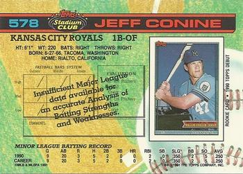 Jeff Conine  baseball card collectible - Main Image 2