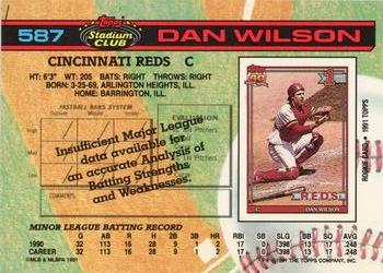 Dan Wilson  baseball card collectible - Main Image 2