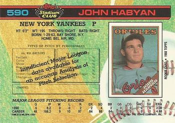 John Habyan  baseball card collectible - Main Image 2