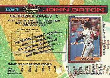 John Orton  baseball card collectible - Main Image 2