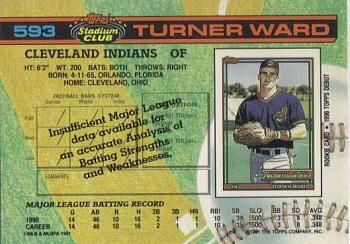 Turner Ward  baseball card collectible - Main Image 2