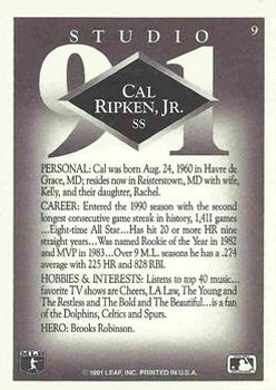 Cal Ripken, Jr.  baseball card collectible - Main Image 2