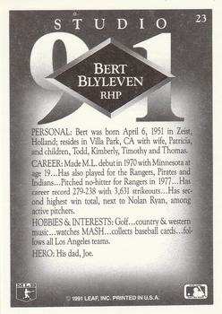 Bert Blyleven  baseball card collectible - Main Image 2