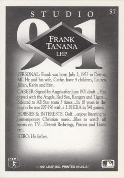 Frank Tanana  baseball card collectible - Main Image 2