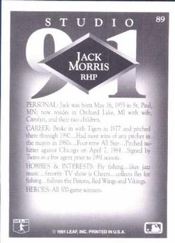 Jack Morris  baseball card collectible - Main Image 2
