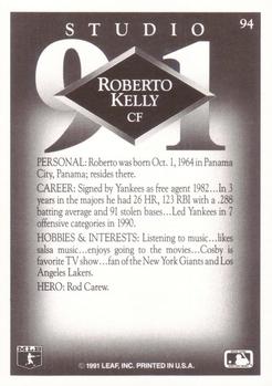 Roberto Kelly  baseball card collectible - Main Image 2