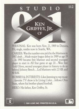 Ken Griffey, Jr.  baseball card collectible - Main Image 2