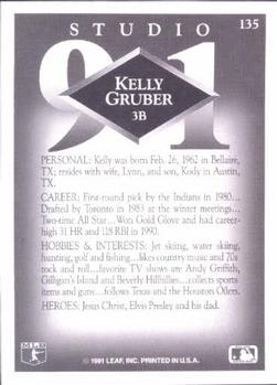 Kelly Gruber  baseball card collectible - Main Image 2