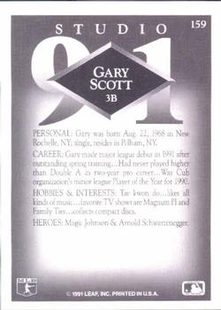 Gary Scott  baseball card collectible - Main Image 2