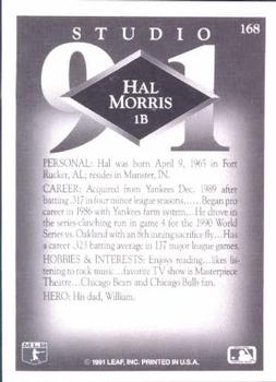 Hal Morris  baseball card collectible - Main Image 2