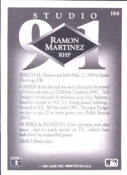 Ramon Martinez  baseball card collectible - Main Image 2