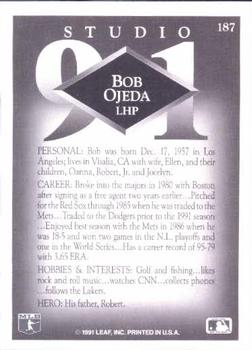 Bob Ojeda  baseball card collectible - Main Image 2