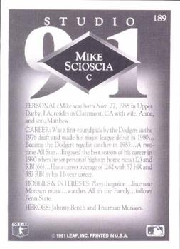 Mike Scioscia  baseball card collectible - Main Image 2
