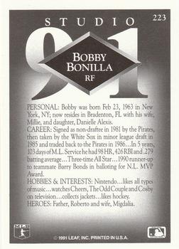 Bobby Bonilla  baseball card collectible - Main Image 2
