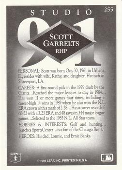 Scott Garrelts  baseball card collectible - Main Image 2