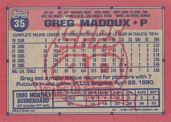 Greg Maddux  baseball card collectible - Main Image 2