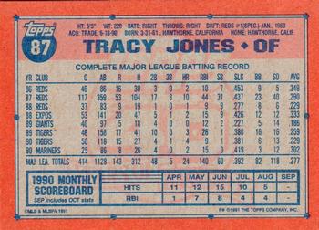 Tracy Jones  baseball card collectible - Main Image 2