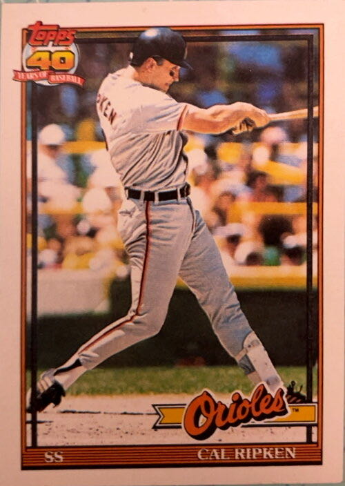 Cal Ripken  baseball card collectible - Main Image 3