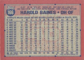 Harold Baines  baseball card collectible - Main Image 2