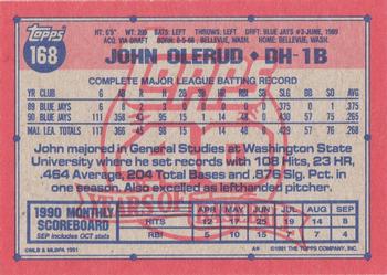 John Olerud  baseball card collectible - Main Image 2