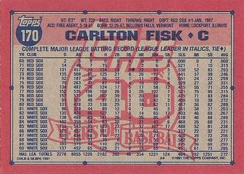 Carlton Fisk  baseball card collectible - Main Image 2