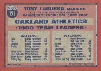Tony LaRussa  baseball card collectible - Main Image 2