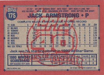 Jack Armstrong  baseball card collectible - Main Image 2
