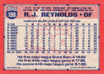 R.J. Reynolds  baseball card collectible - Main Image 2