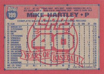 Mike Hartley  baseball card collectible - Main Image 2