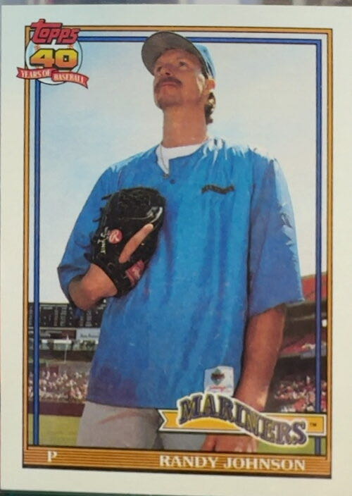 Randy Johnson  baseball card collectible - Main Image 3